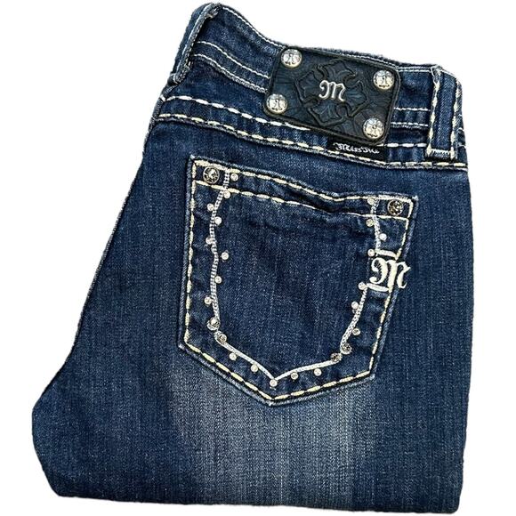 Miss Me Y2K Classic Regency Embellished Skinny Jeans - Picture 4 of 7